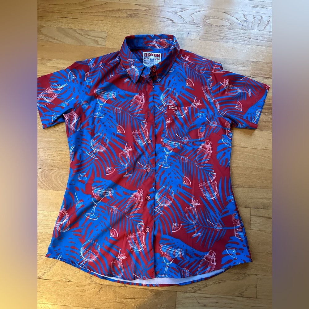 Dixxon the Mixxer short sleeve polo medium
